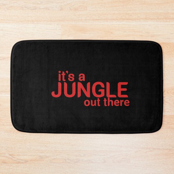 Item preview, it's a jungle out there monk designed and sold by Mr Wolf.