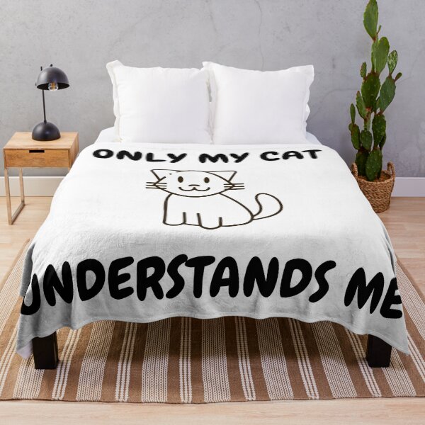 Item preview, Only My Cat Understands Me Clipart designed and sold by LuckyKermit.
