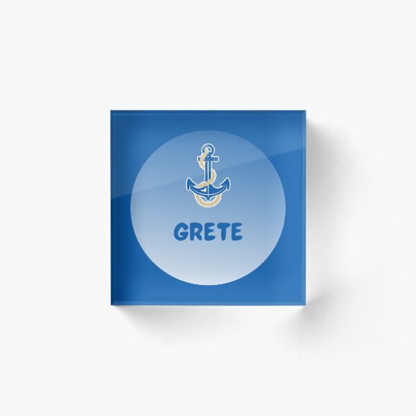 Grete Acrylic Block