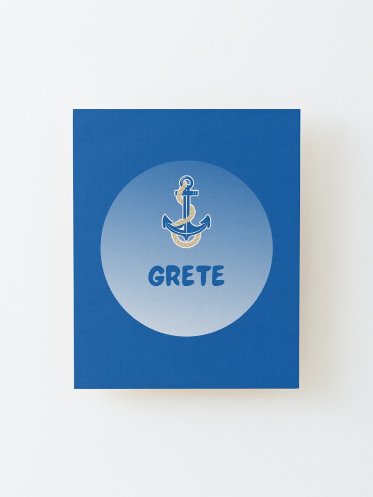 Alternate view of Grete Mounted Print