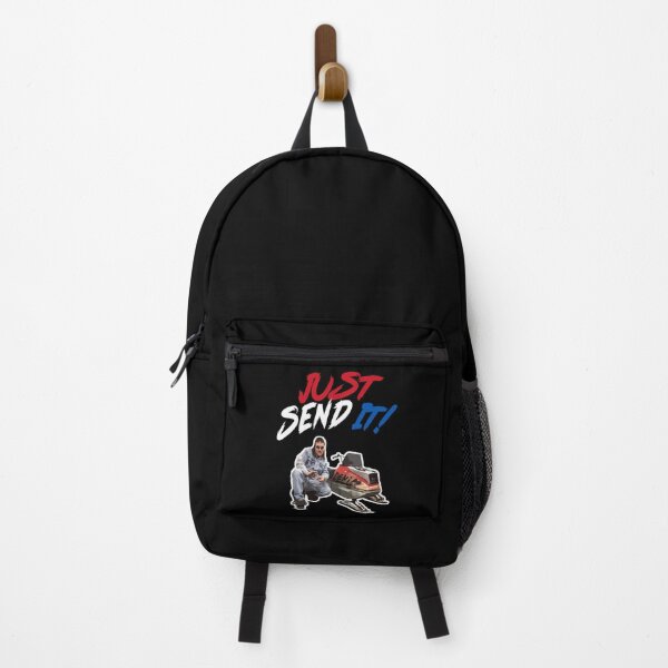 Item preview, Larry Enticer - Just Gonna Send It - Funny Snowmobile Fan Art designed and sold by HotTopics.