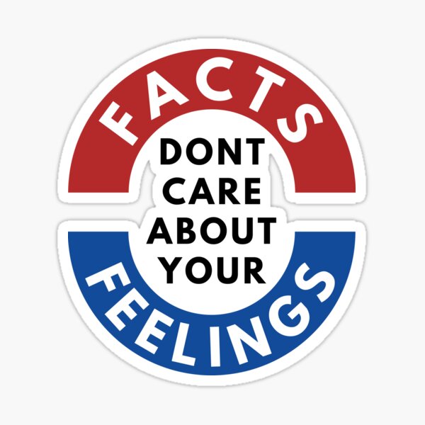 Les faits ne se soucient pas Sticker