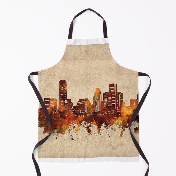 Item preview, houston skyline vintage designed and sold by BekimART2.