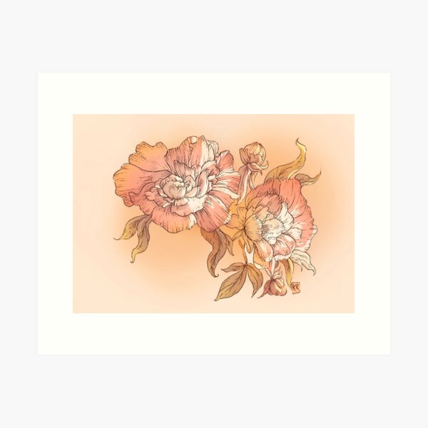 Item preview, Peonies designed and sold by Coeurdartichaud.