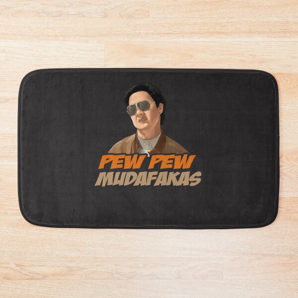 Item preview, Hangover - Pew Pew Mudafakas Mr Chow Funny Parody Fan Art designed and sold by MissyArt.
