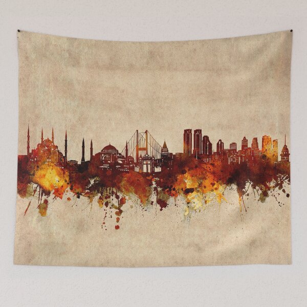 Item preview, istanbul skyline vintage designed and sold by BekimART2.