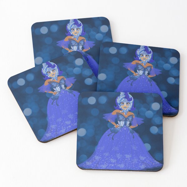 Item preview, beautiful blue drag queen! designed and sold by syntheticmilf.