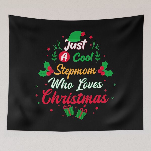Item preview, Just a Cool Stepmom Who Loves Christmas - Gift designed and sold by yeknow.