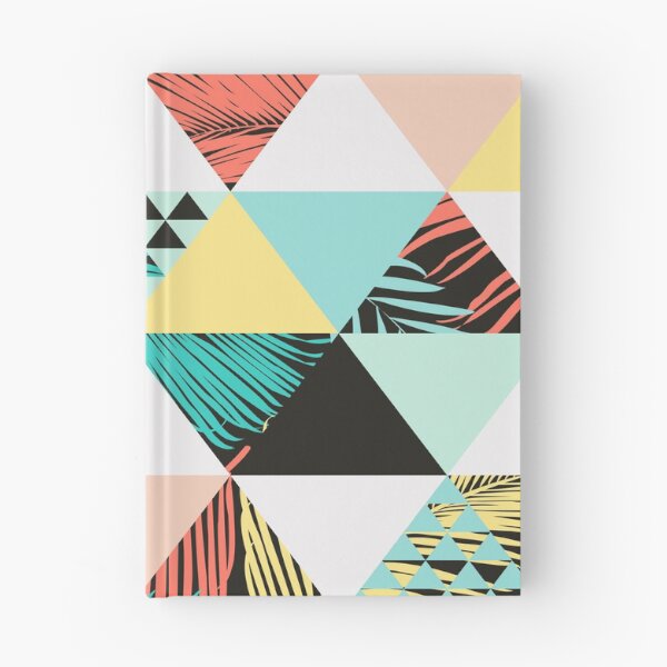 Item preview, Tropical triangles geometric pattern designed and sold by tridentfoundry.