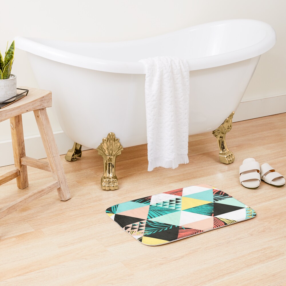 Item preview, Bath Mat designed and sold by tridentfoundry.