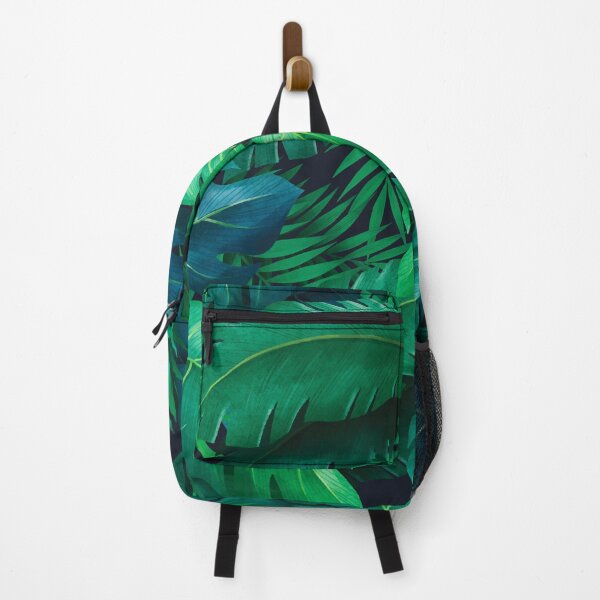 Item preview, Tropical leaves pattern designed and sold by tridentfoundry.