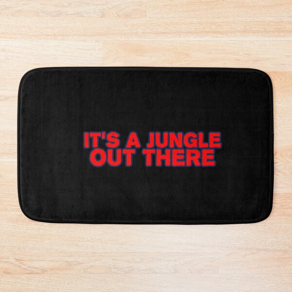 Item preview, it's a jungle out there monk designed and sold by Mr Wolf.
