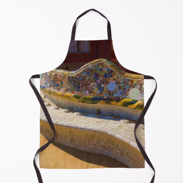 Item preview, Gaudi's Park Guell Sinuous Curves - Impressions Of Barcelona designed and sold by Georgia Mizuleva.