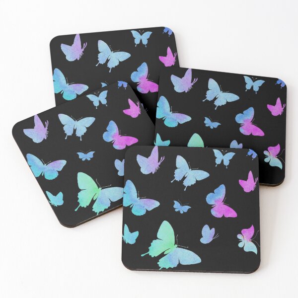 Item preview, Blue Watercolor Butteflies designed and sold by Hedda Young.