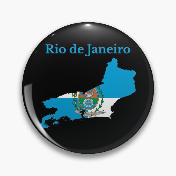 Item preview, Rio de Janeiro State Map Flag, Brazil designed and sold by marosharaf.