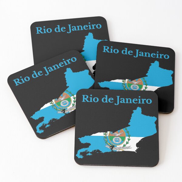 Item preview, Rio de Janeiro State Map Flag, Brazil designed and sold by marosharaf.