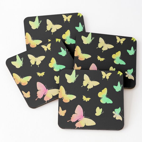 Item preview, Yellow Watercolor Butteflies designed and sold by Hedda Young.