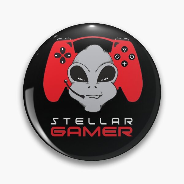 Item preview, Gamer Alien Head Red designed and sold by PEHardy-Designs.