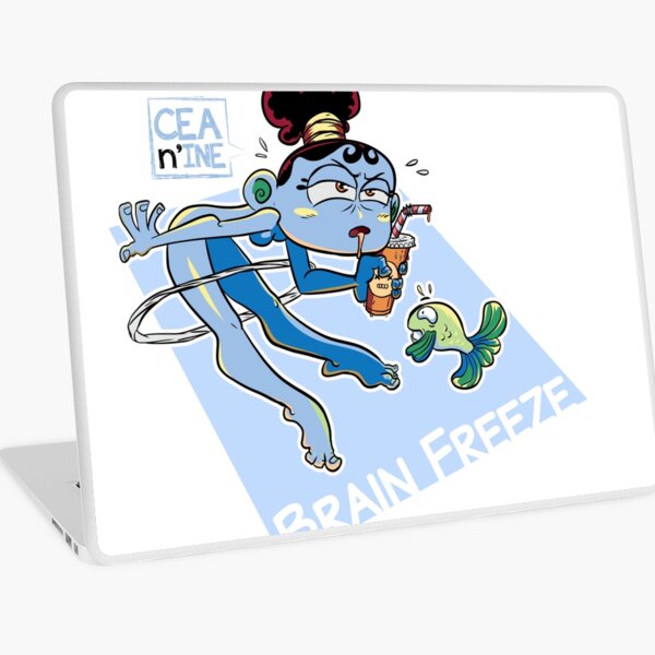 Brain Freeze Laptop Skin