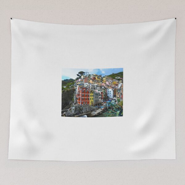 Item preview, Riomaggiore, one of the cities of the Cinque Terre in Italy designed and sold by Anita van Gendt.