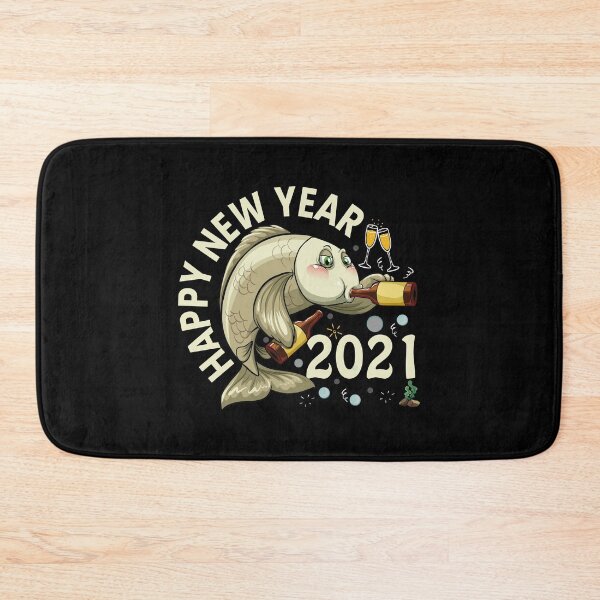 Item preview, Happy New Year Fishing Gift 2021 Art for Fisherman designed and sold by Joxxio.