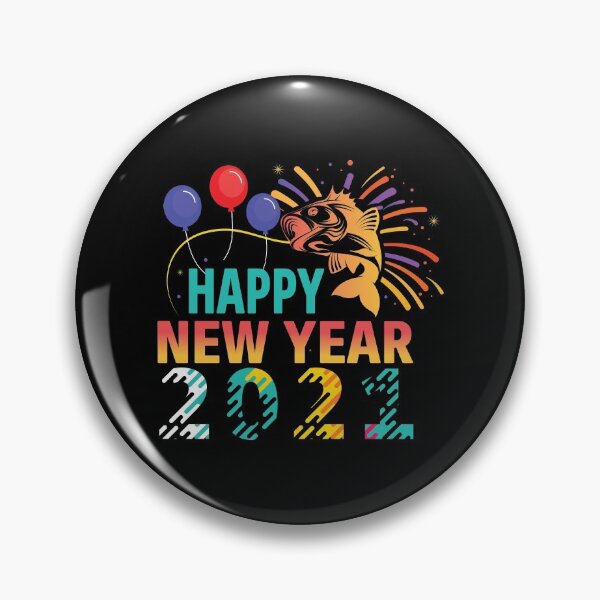 Item preview, Happy New Year Fishing Gift 2021 Art for Fisherman designed and sold by Joxxio.