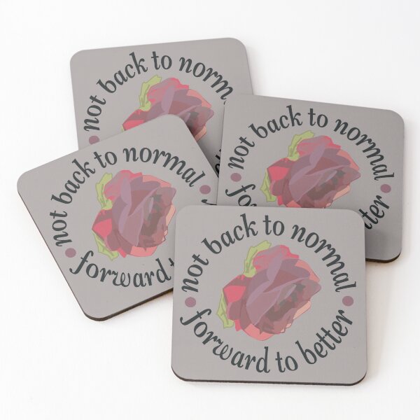 Item preview, Not Back to Normal, Forward to Better designed and sold by SketchySira.