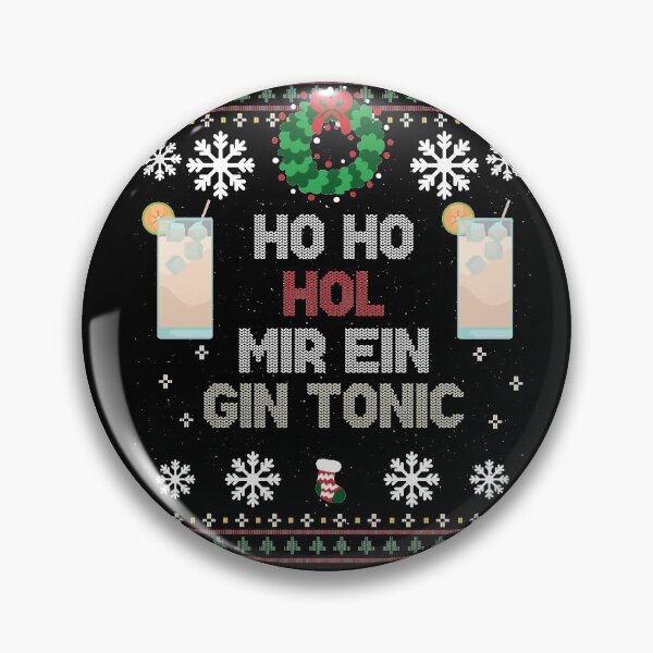 Item preview, Ho Ho Get Me Gin With Tonic X-Mas Ugly Sweater designed and sold by maddinstgt.