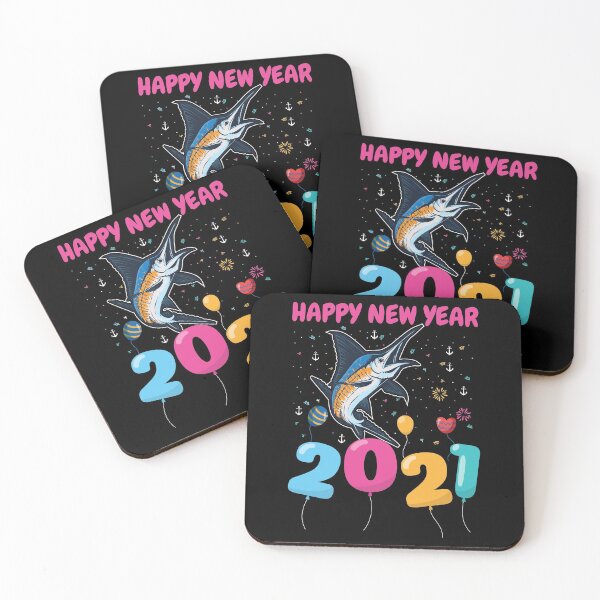 Item preview, Happy New Year Fishing Gift 2021 Art for Fisherman designed and sold by Joxxio.