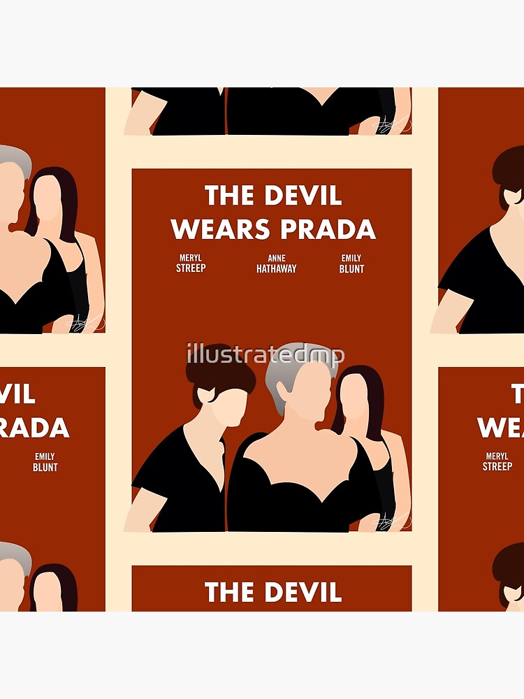 Bolsa de tela «el diablo viste de Prada» de illustratedmp | Redbubble