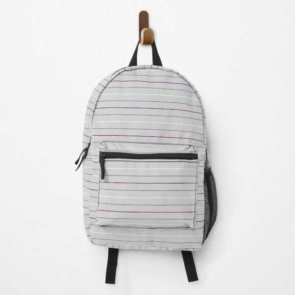 Item preview, Gray Asexual Pinstripes designed and sold by ResonantColors.
