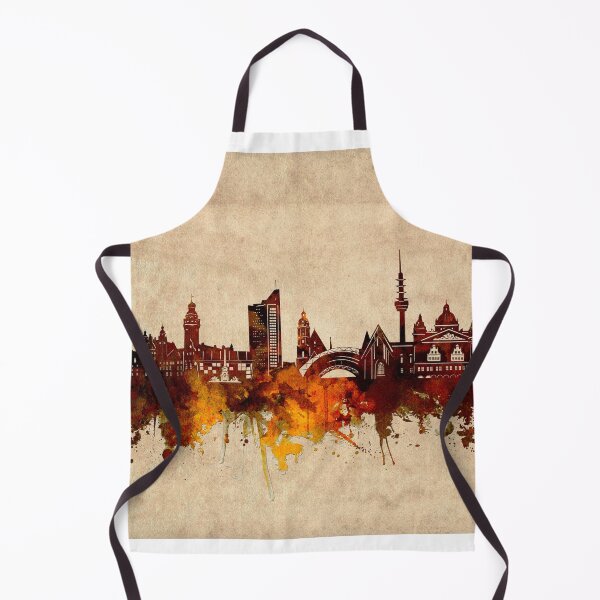 Item preview, leipzig skyline vintage designed and sold by BekimART2.