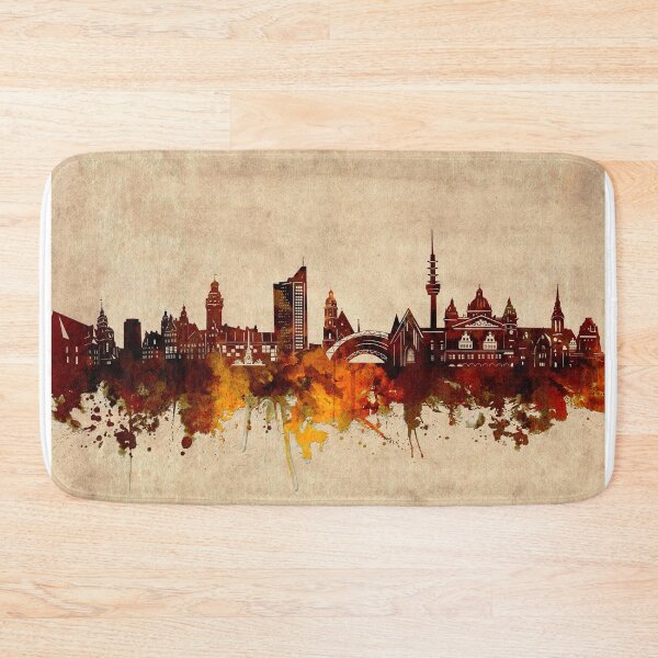 Item preview, leipzig skyline vintage designed and sold by BekimART2.