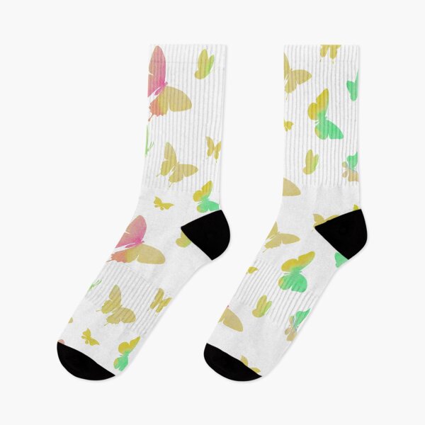 Item preview, Yellow Watercolor Butteflies designed and sold by Hedda Young.