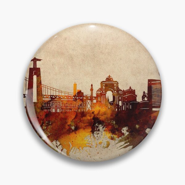 Item preview, lisbon skyline vintage designed and sold by BekimART2.