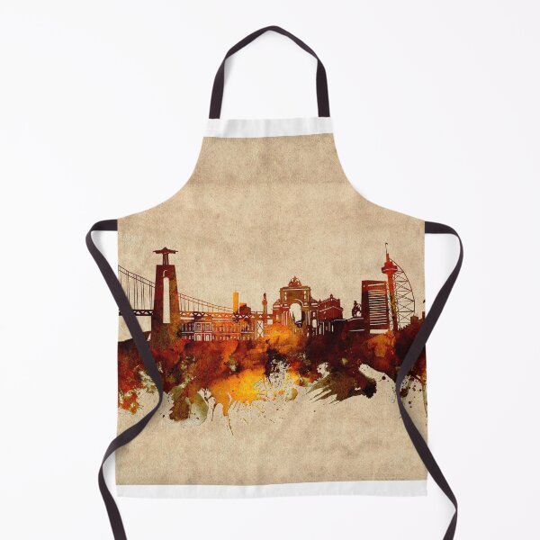 Item preview, lisbon skyline vintage designed and sold by BekimART2.
