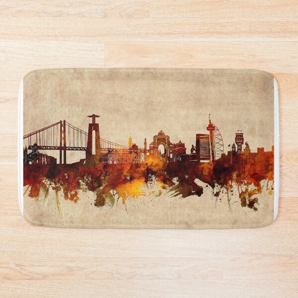 Item preview, lisbon skyline vintage designed and sold by BekimART2.
