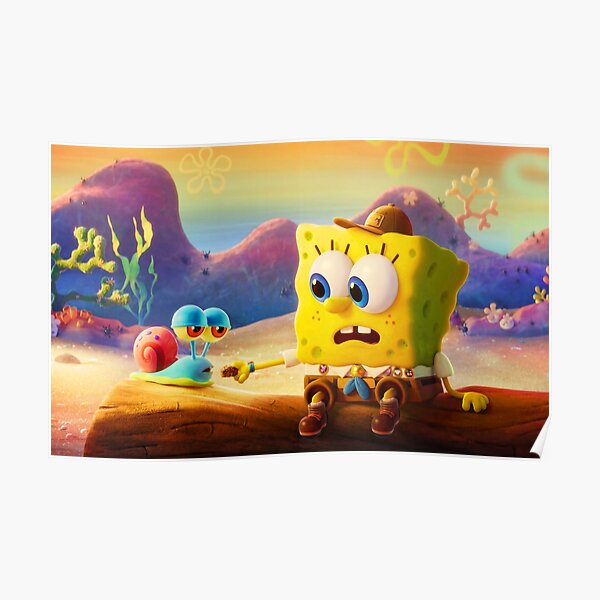 Posters Pel C3 Adcula Bob Esponja Redbubble