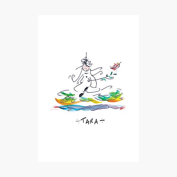 Tara in the wind Photographic Print