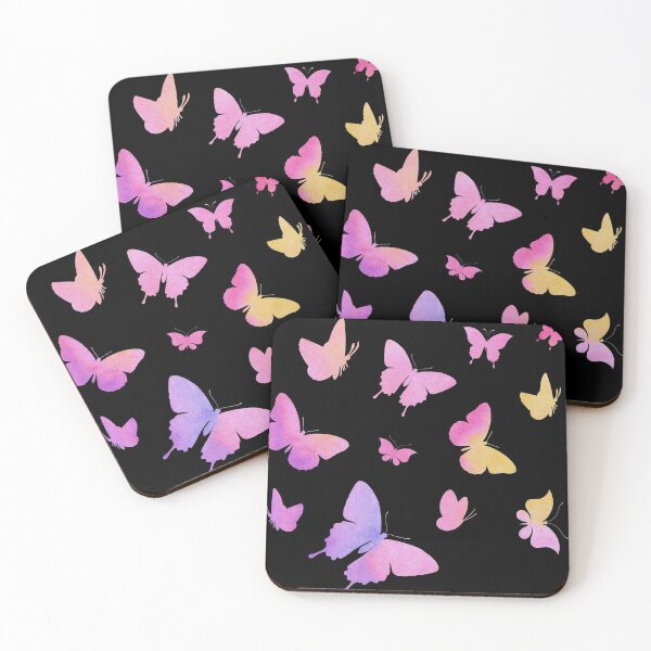 Item preview, Pink Watercolor Butteflies designed and sold by Hedda Young.