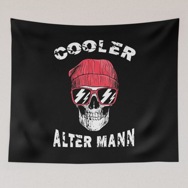 Item preview, Cool Old Pensioner Man With Skull Outfit designed and sold by besTmanuFacture.