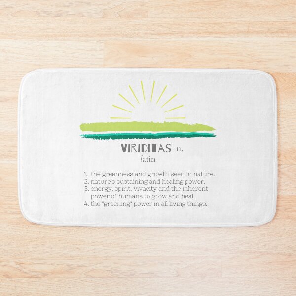 Item preview, Viriditas the Greening Power of Nature Typography by Christie Olstad designed and sold by Christie Olstad.