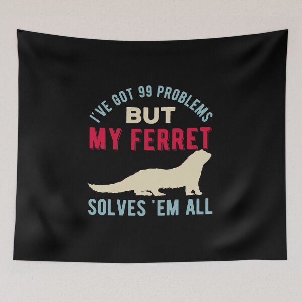 Item preview, Funny Ferret designed and sold by artworkbyrihen.