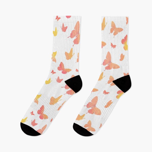 Item preview, Orange Watercolor Butteflies designed and sold by Hedda Young.