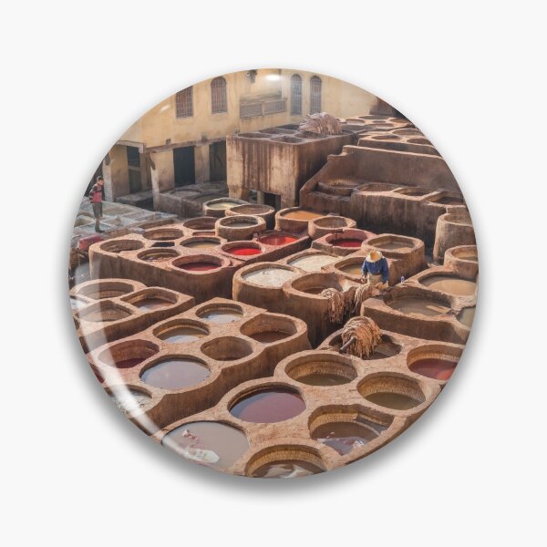 Item preview, Tannery in Fes el Bali, Morocco designed and sold by reisefoto.