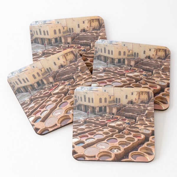 Item preview, Tannery in Fes el Bali, Morocco designed and sold by reisefoto.