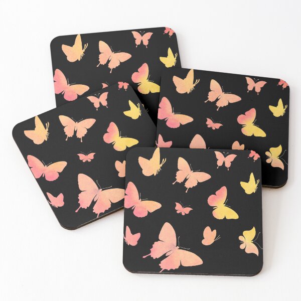 Item preview, Orange Watercolor Butteflies designed and sold by Hedda Young.