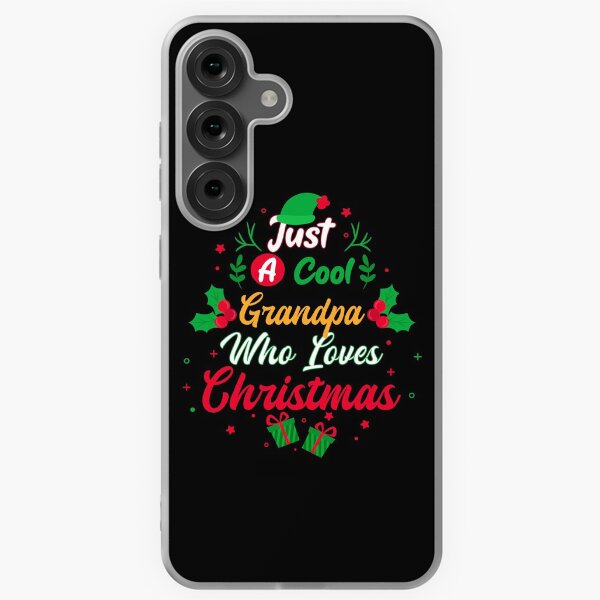 Item preview, Just a Cool Grandpa Who Loves Christmas - Gift designed and sold by yeknow.