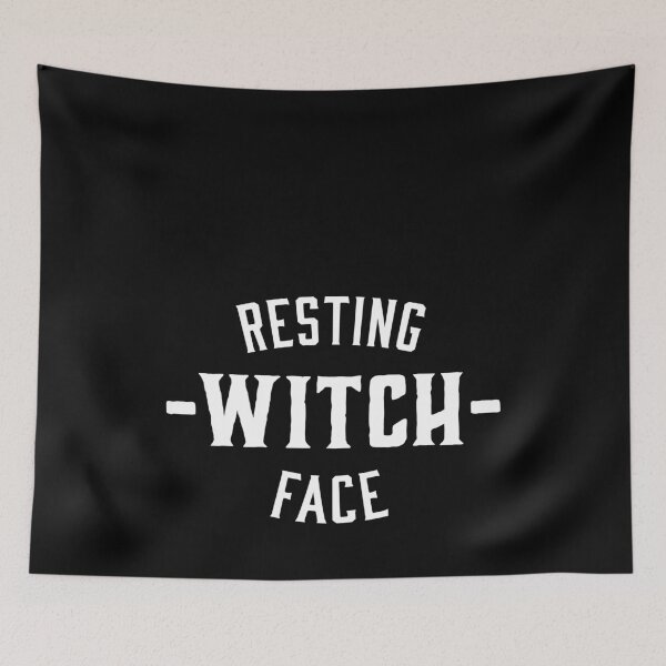 Item preview, Resting witch face  designed and sold by LemonbatStudio.