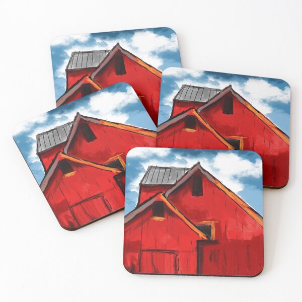 Item preview, Red Barn Art designed and sold by WendyBialek Designs.